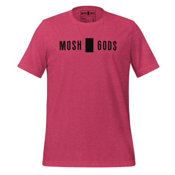 MOSH GODS - UNISEX T-SHIRT - BLACK LOGO - Image 9