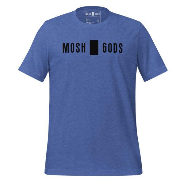 MOSH GODS - UNISEX T-SHIRT - BLACK LOGO - Image 13