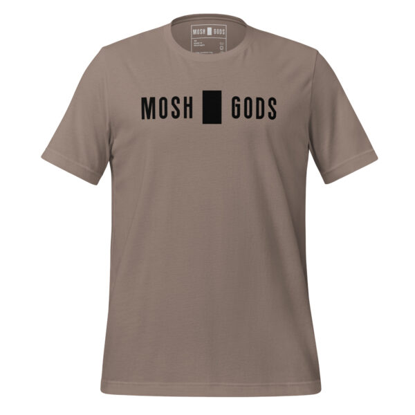 MOSH GODS - UNISEX T-SHIRT - BLACK LOGO - Image 23