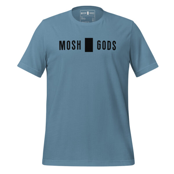 MOSH GODS - UNISEX T-SHIRT - BLACK LOGO - Image 21